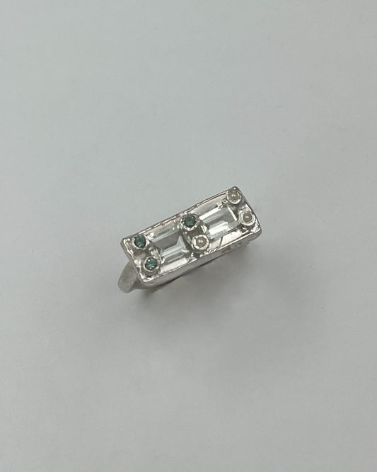 FINALLY CLEAN QUARTZ RING - SIZE 6.5