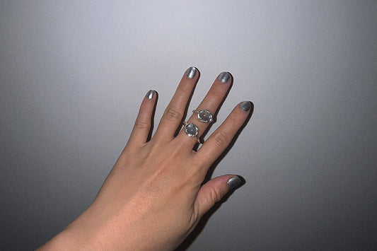 LUNAR PHASE RING - SIZE 9